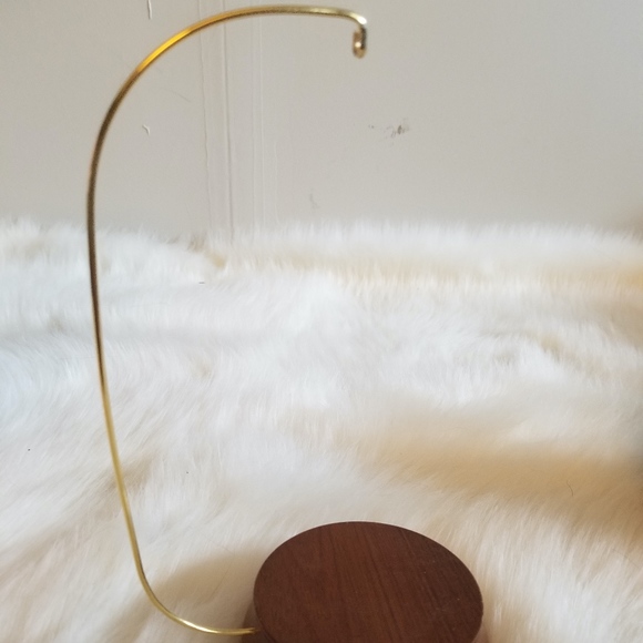 1998 Holiday Barbie 4" Decoupage Ornament W/Stan - Picture 6 of 8